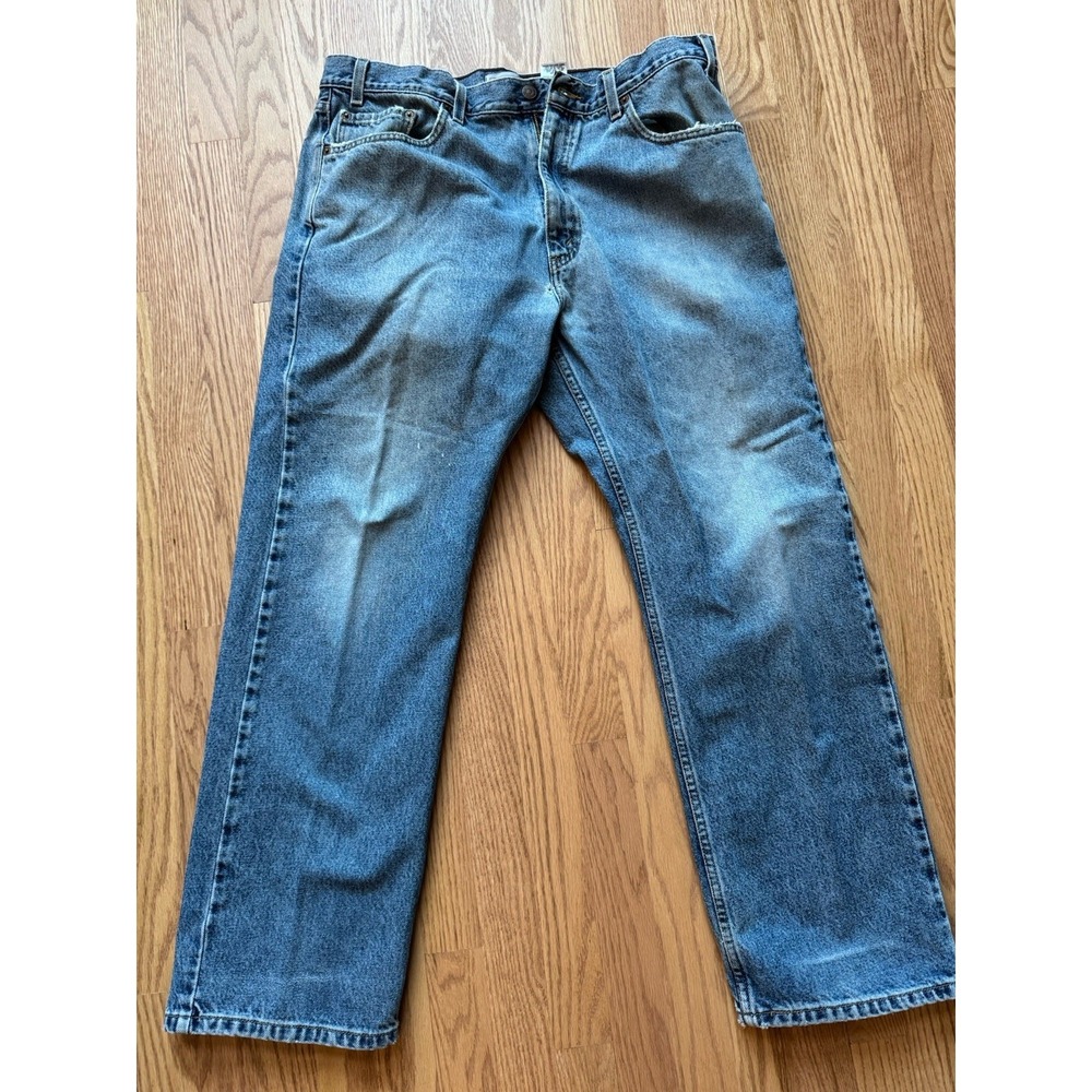 Signature by Levi‎ Strauss Men's Regular Fit Jeans 36x29 Medium Wash Denim